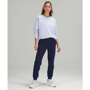 Lululemon Perfectly Oversized Crew Neck Pullover Sweatshirt In Pastel Blue